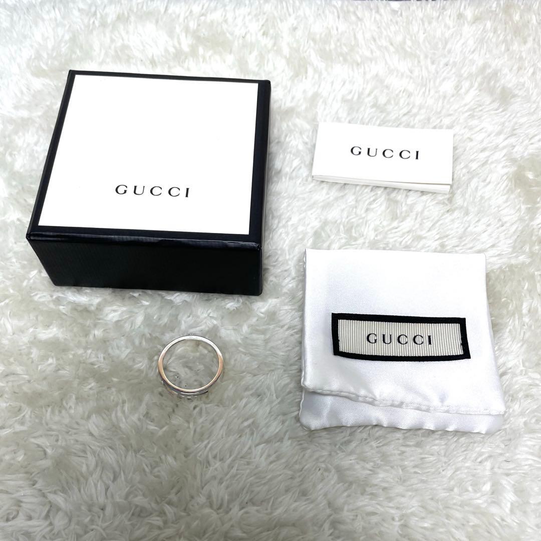 GUCCIグッチ ブランデッドGリング 24号　フルセット　メンズ/レディース