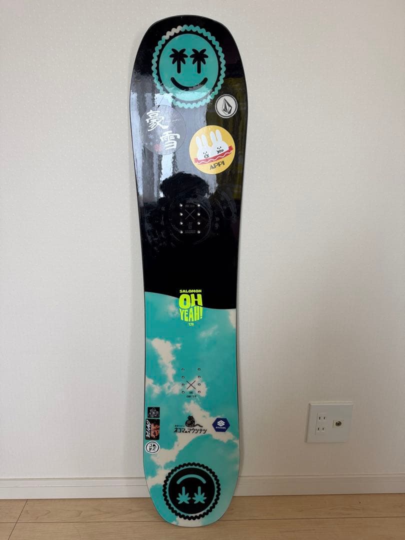 キッズサロモンスノーボードバインセット