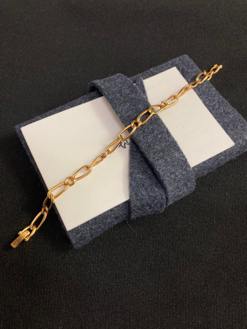 humハムrefine18kブレスレットgold chain bracelet