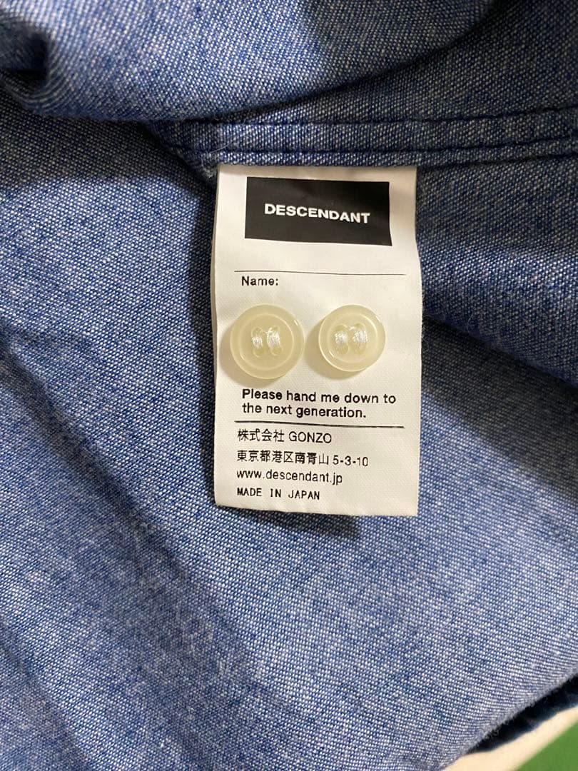 【DESCENDANT】KENNEDY'S DENIM LS