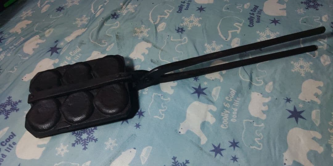 鋳物焼型栗六個取りたい焼き器