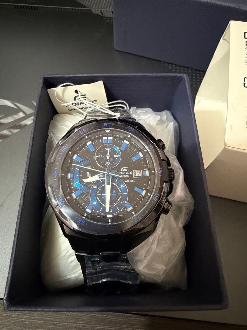 Casio edifice EFR-539BK-1A2Vカシオエディフィス未使用