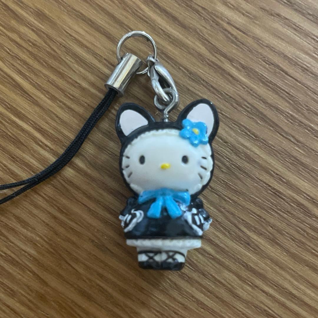 激レアキティ　カップ入り　 ボールチェーン　マスコット　ゴスロリ