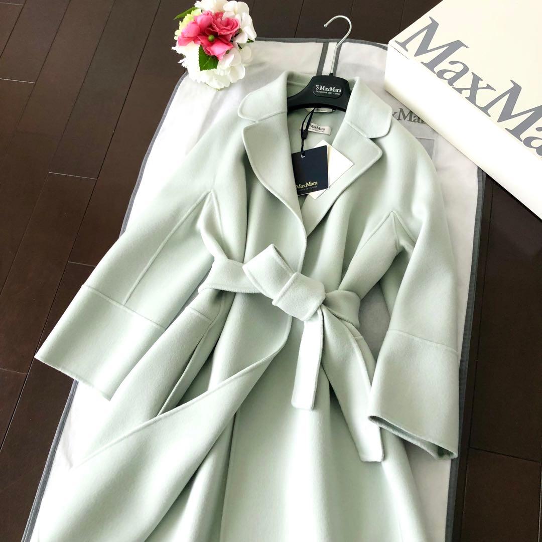 新品タグ付‼️【マックスマーラ】2026年新作カラー　40パウダーブルーグリーン