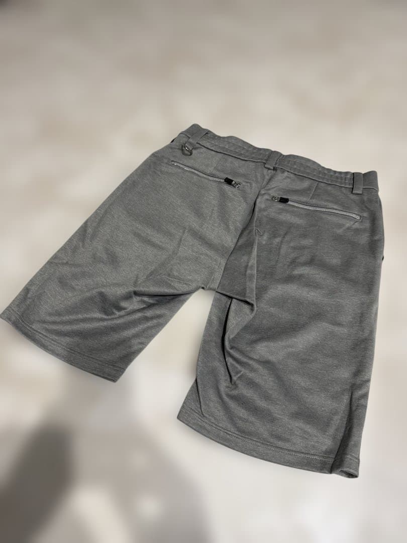 MARK & LONA グレーショートパンツ　マークアンドロナ厚手ハンカチセット