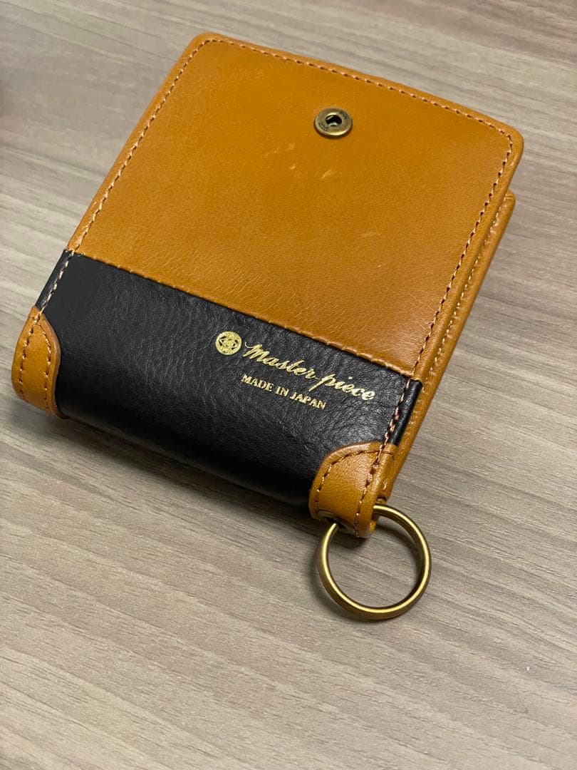 【未使用】マスターピース 01646-024 財布 キャメル 定価16500円