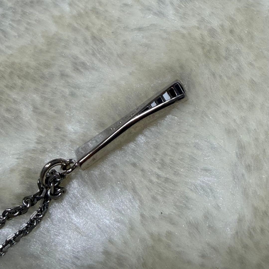 付属品完備❗️新品同様✨ポールスミス　ネックレス　黒マルチエポツイスト　刻印ロゴ