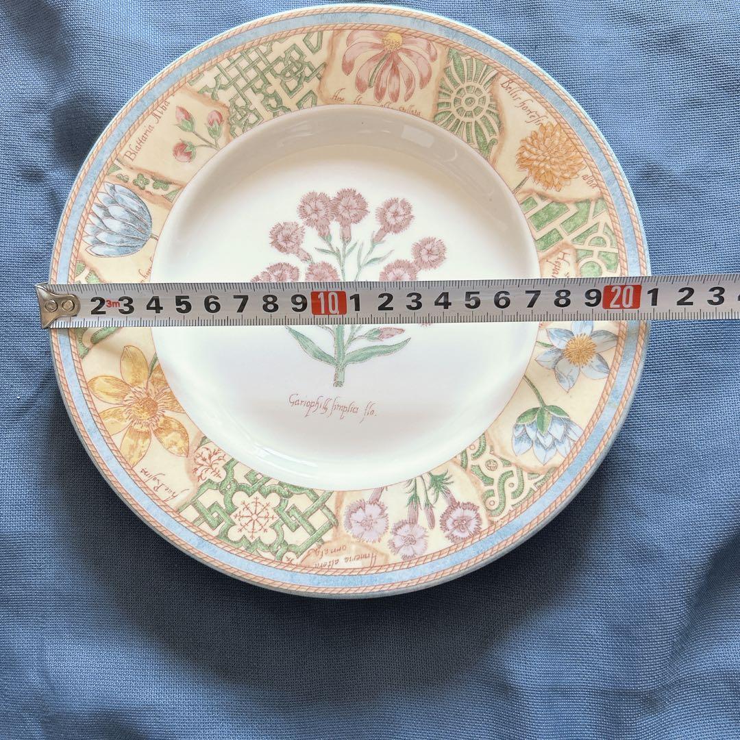   GARDEN MAZE 黄色の皿2枚 廃盤品