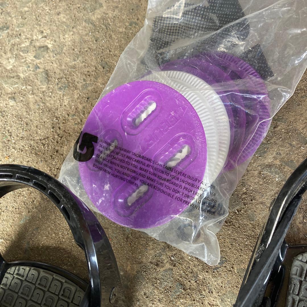 Burton Cartel Mサイズ パープルビンディング