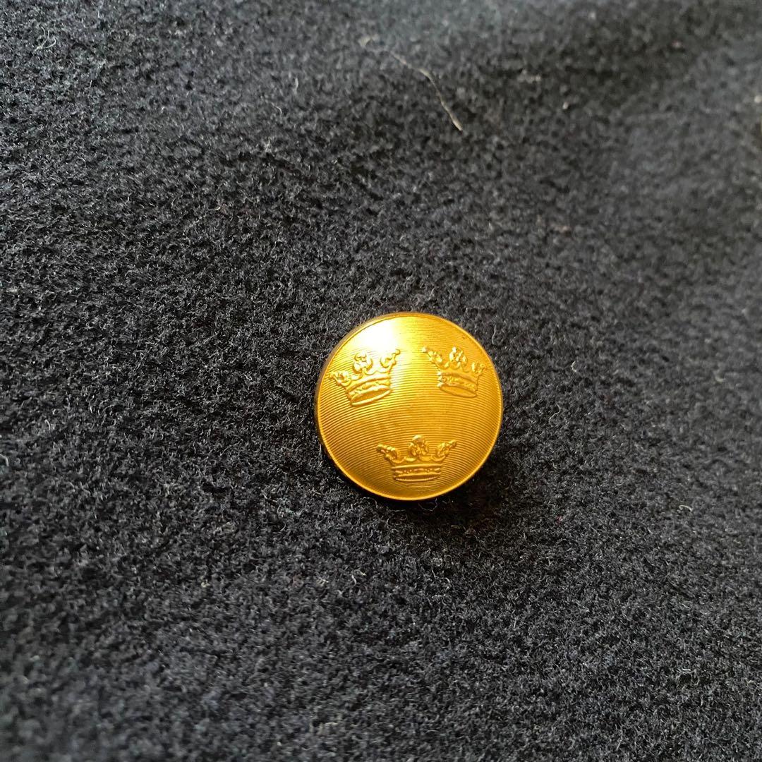 【美品✨】ナポレオン ダブルチェスターコート スウェーデン軍 ネイビー XL