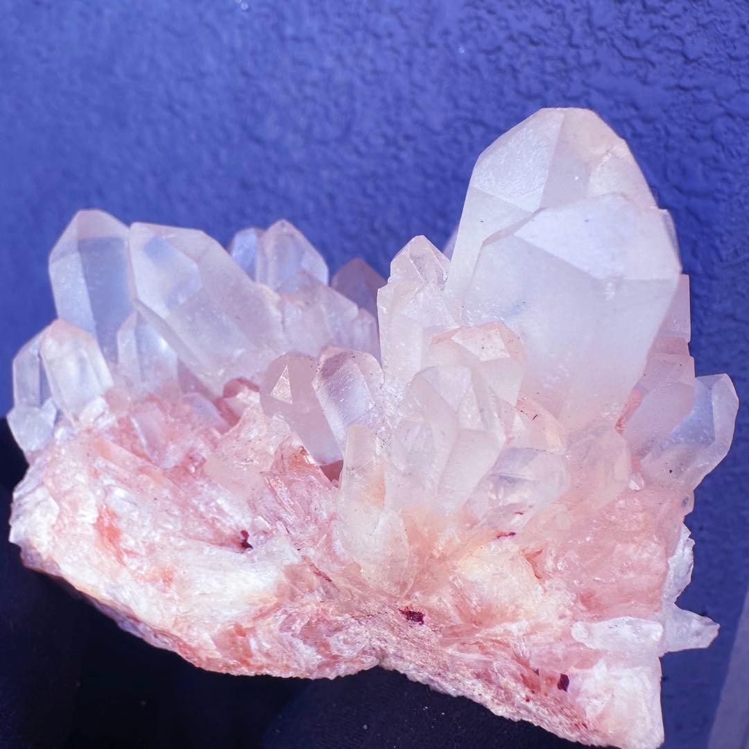 爆アレ❗️可愛いピンク♡超綺麗マダガスカル産パイナップルピンククラスターA1474