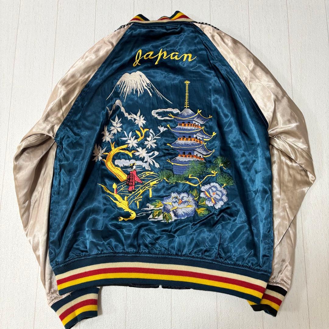 HOUSTON / ヒューストン　スーベニアジャケット　スカジャン　リバーシブル