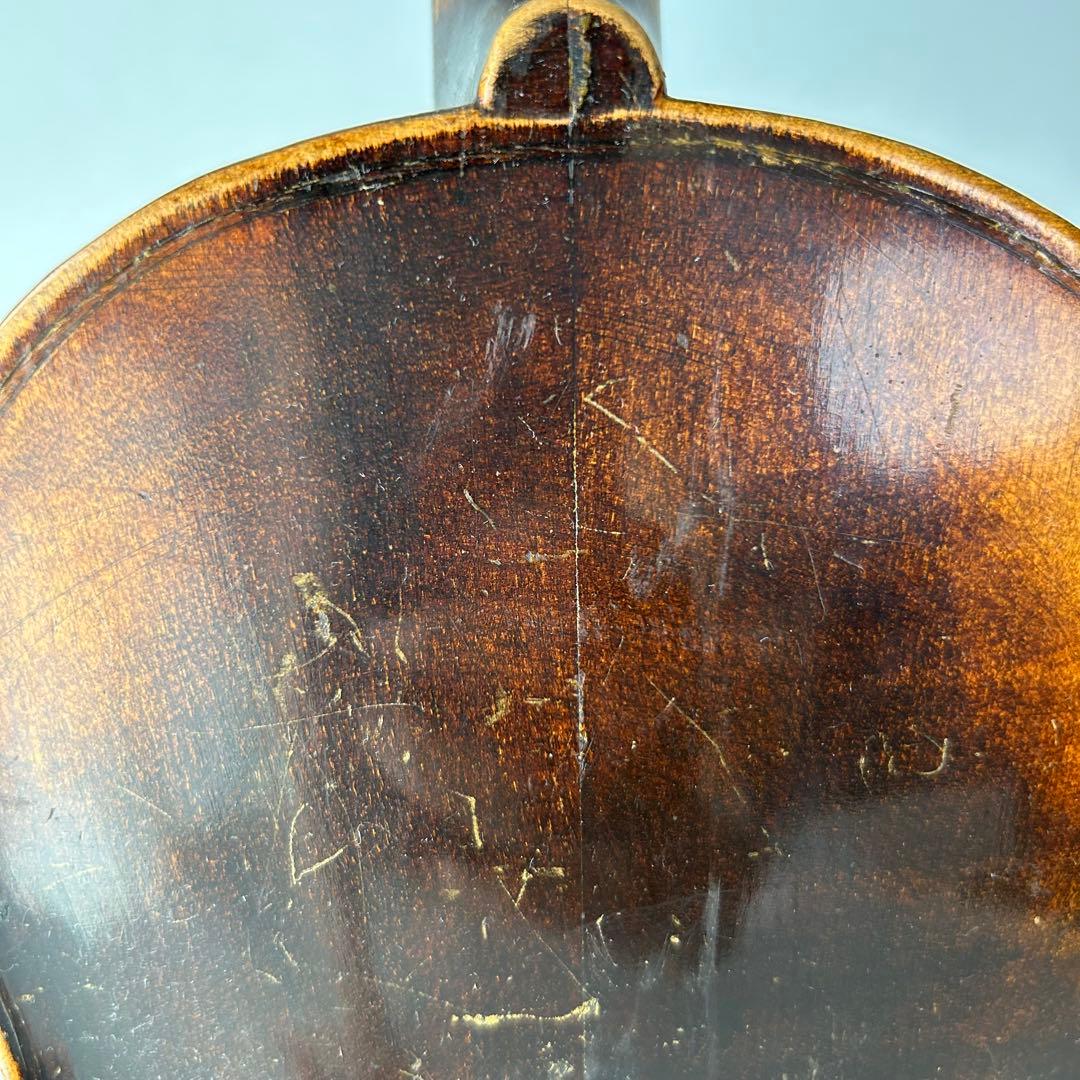 K*h様 3/4 アンティーク ドイツ／ボヘミア系 ヴァイオリン本体 ジャンク