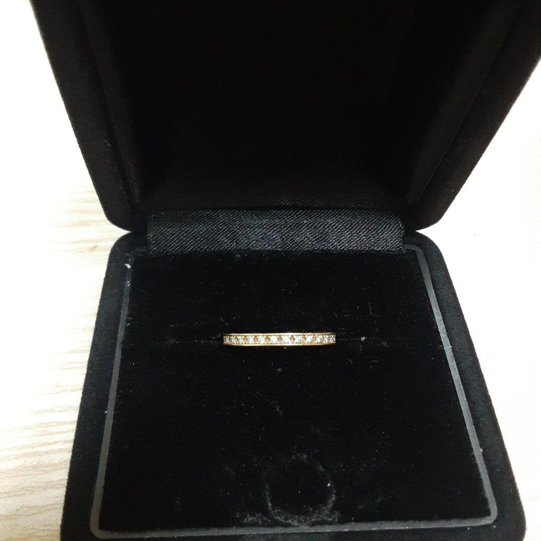 K18 フルエタニティダイヤモンドリング