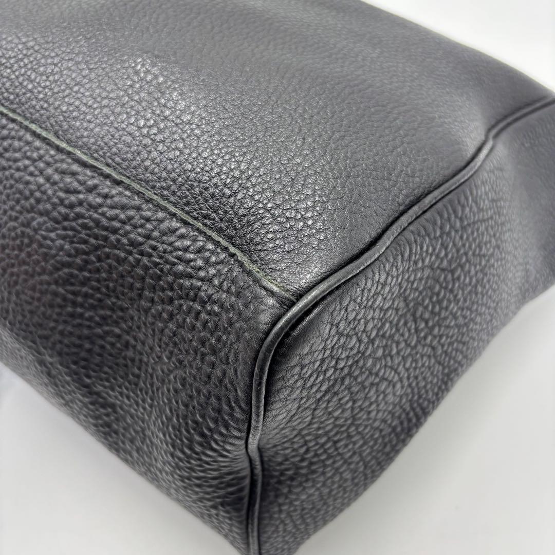 【極美品】 YOUNG&OLSEN トートバッグ ベルト ブラック 黒