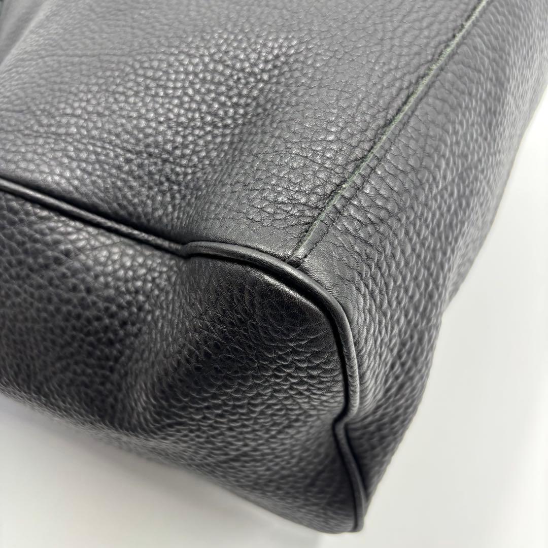 【極美品】 YOUNG&OLSEN トートバッグ ベルト ブラック 黒