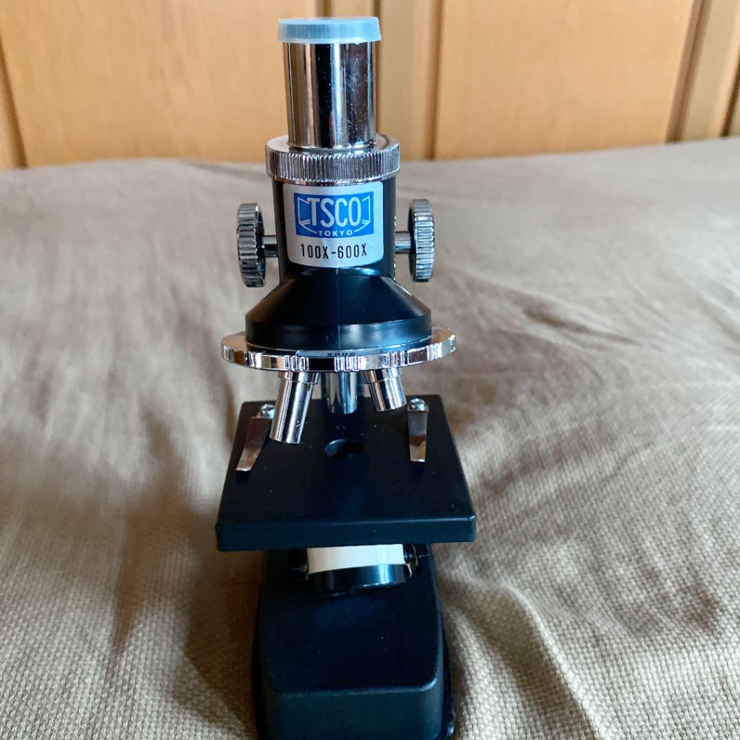 顕微鏡　レトロ　35年物　希少価値‼️ 本体かなり美品です‼️