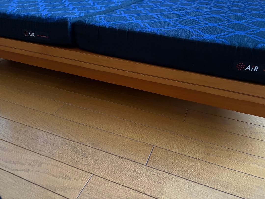 AiR エアーマットレス ワイドダブル　ネイビー