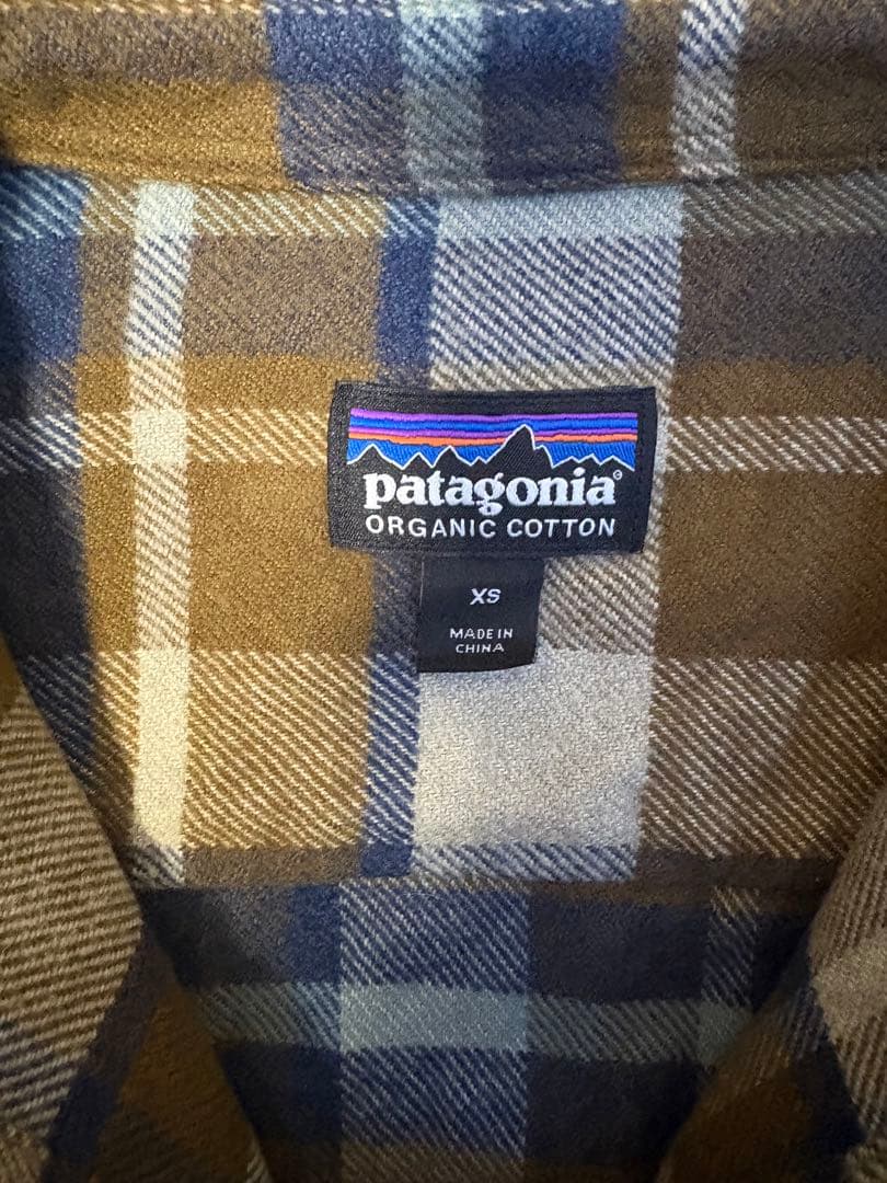 Patagonia パタゴニア フィヨルドヘビーフランネルシャツ XS