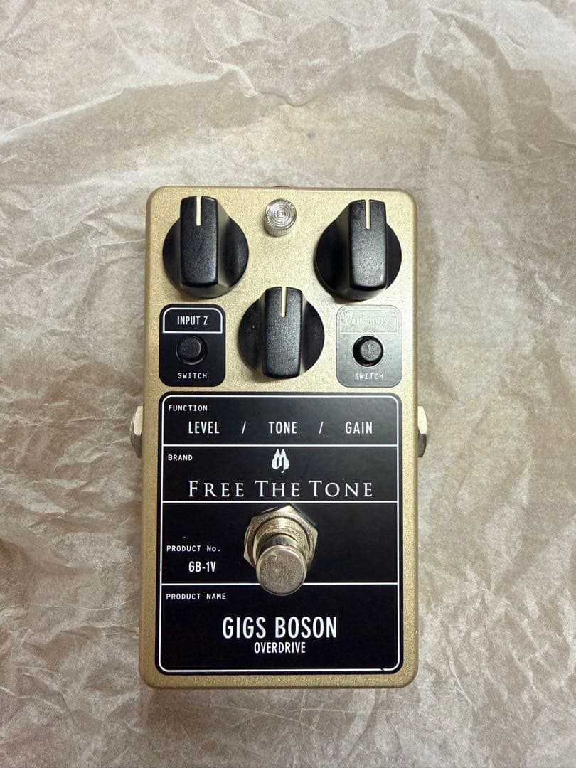 Free The Tone GIGS BOSON オーバードライブ