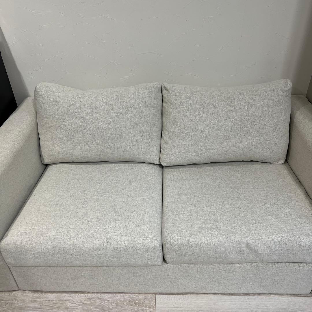 週末限定！VIMLE ヴィムレ 2人掛けソファ, グンナレド ベージュ