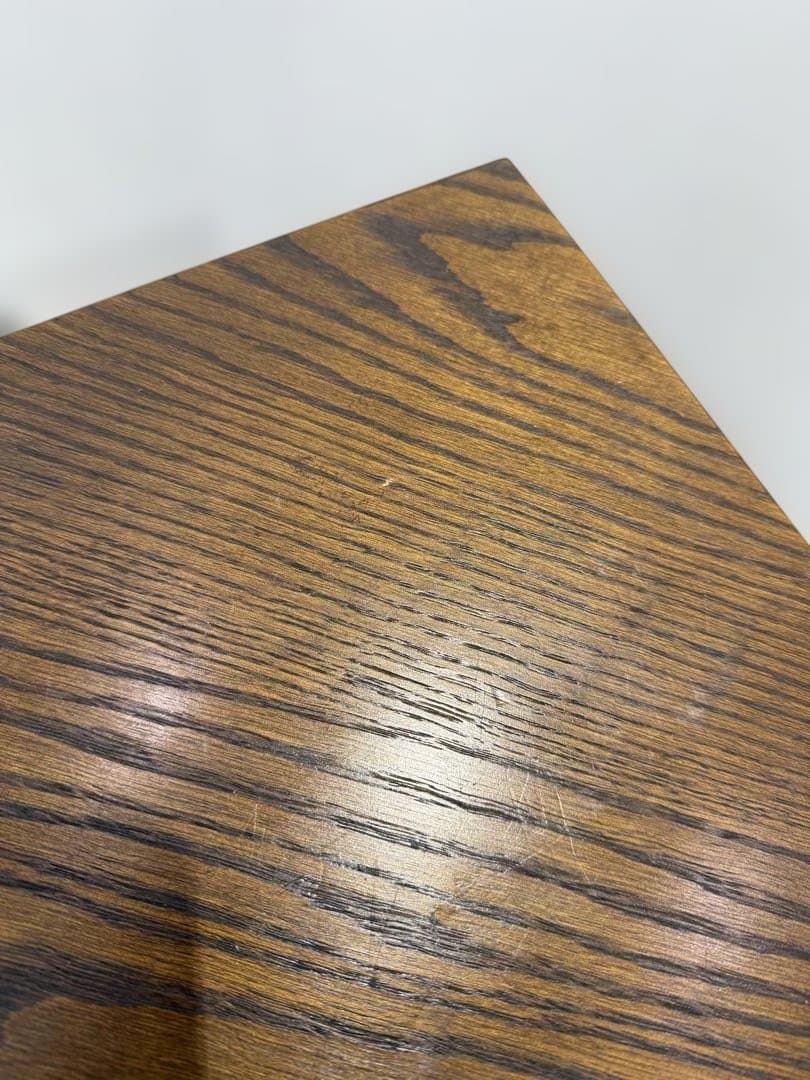 取りに来れる方限定　英国製　木製コーナーキャビネット ブラウン　ビンテージ