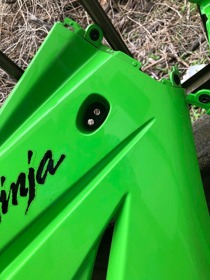 Ninja250R サイドカウル グリーン 右のみ