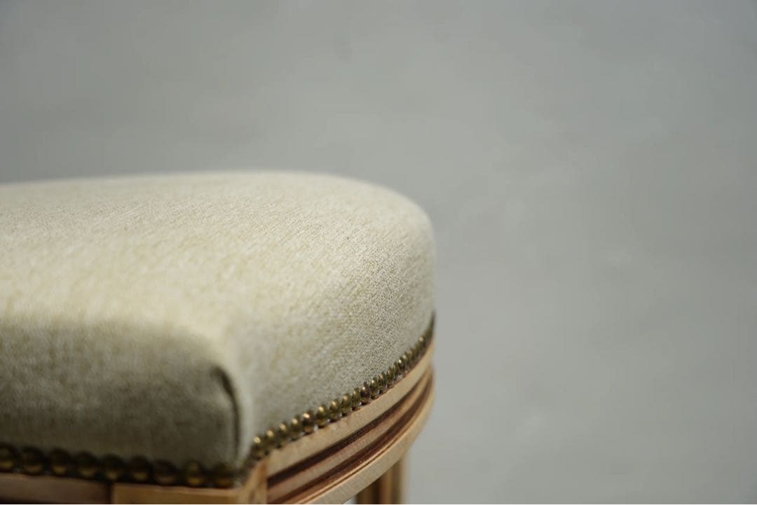 フランスアンティーク　ルイ16世様式 椅子　張替え済み　フレンチチェア