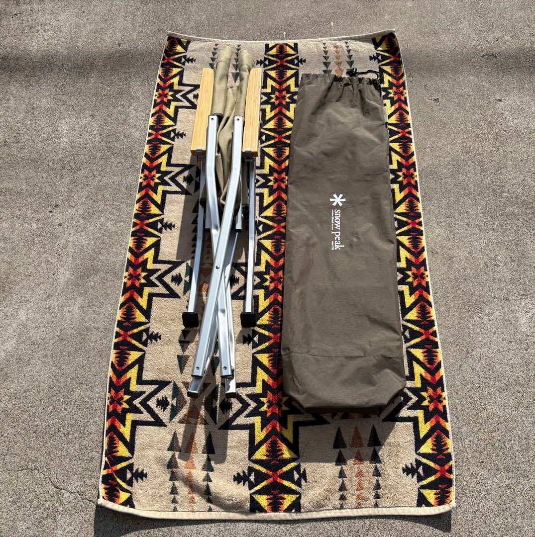 【中古・美品】スノーピーク ローチェア30