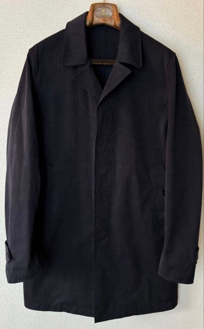 Ten-c Car Coat ステンカラーコート ネイビー 50 テンシー