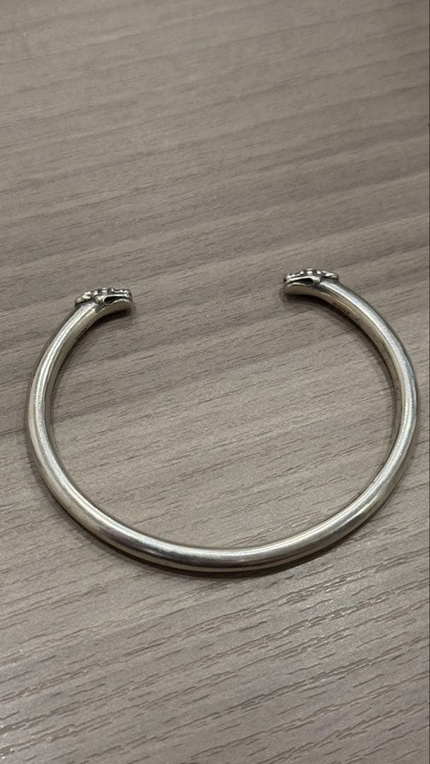 たぴ　クロムハーツ　Chrome Hearts ダブルドッグ　バングル