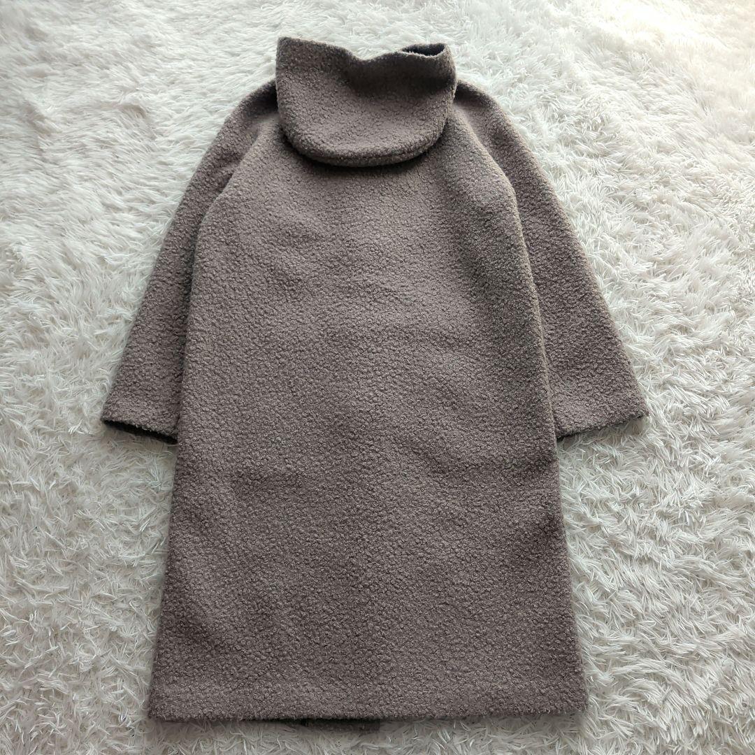 現行 Theory Dawson Faux ダッフルコート ミドル丈 グレー S