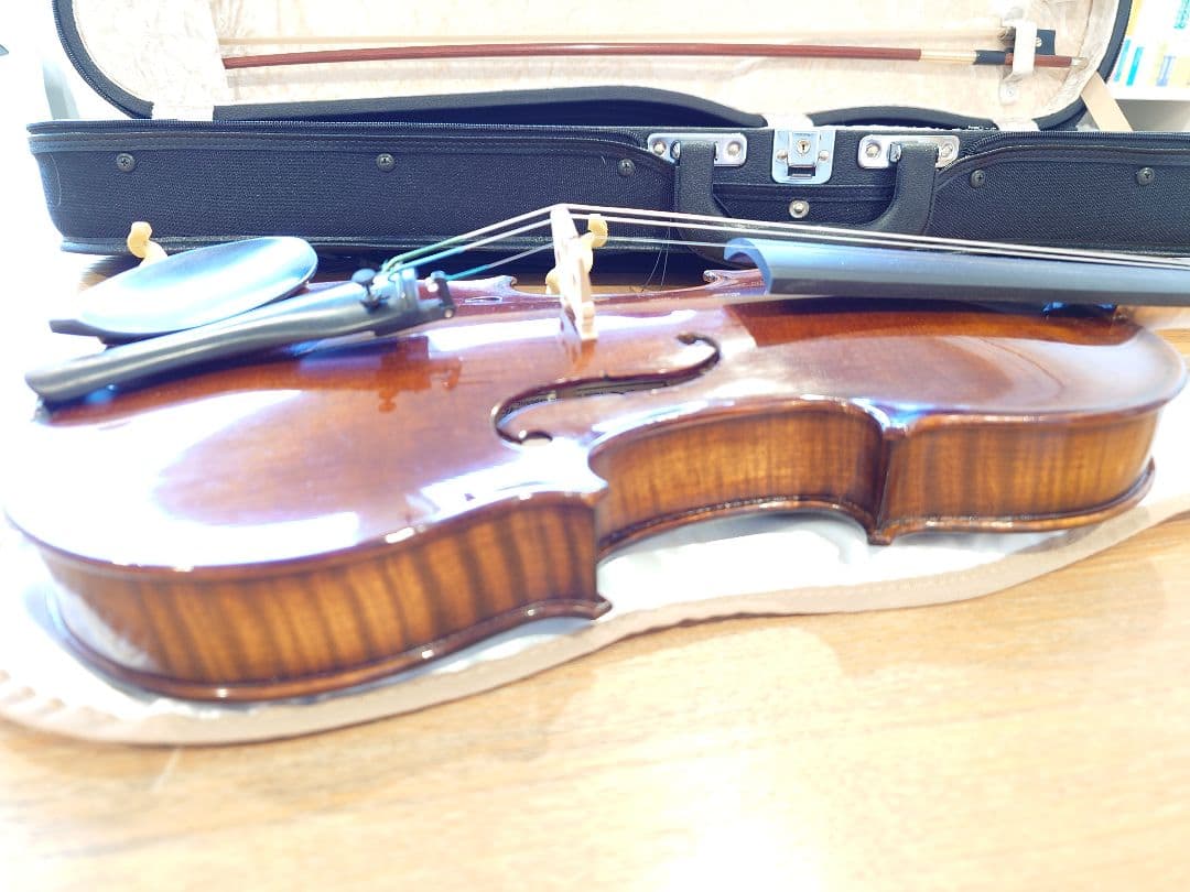 ハロルド・ロレンツ バイオリン 本体 ブラウン色 フルサイズ