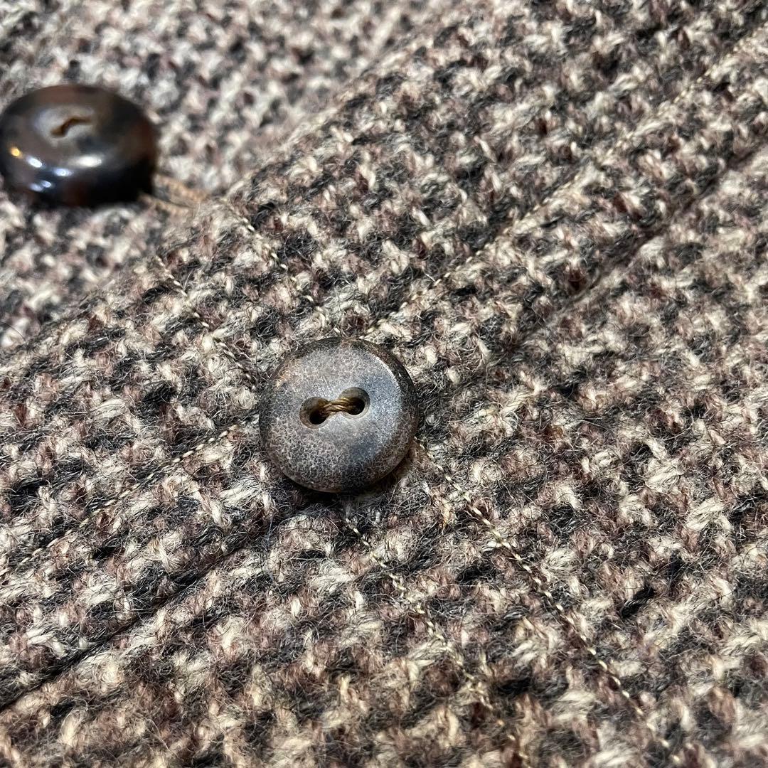 40-50s Bespoke by Gus Blass　Tweed Coat