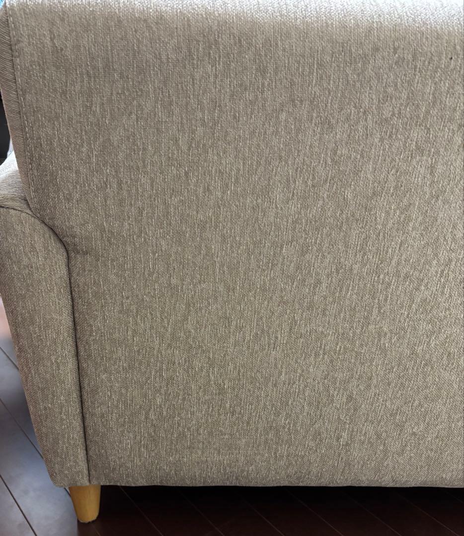 【IDC大塚家具】北欧風2.5人掛けソファ 幅167cm 賃貸・マンション向き