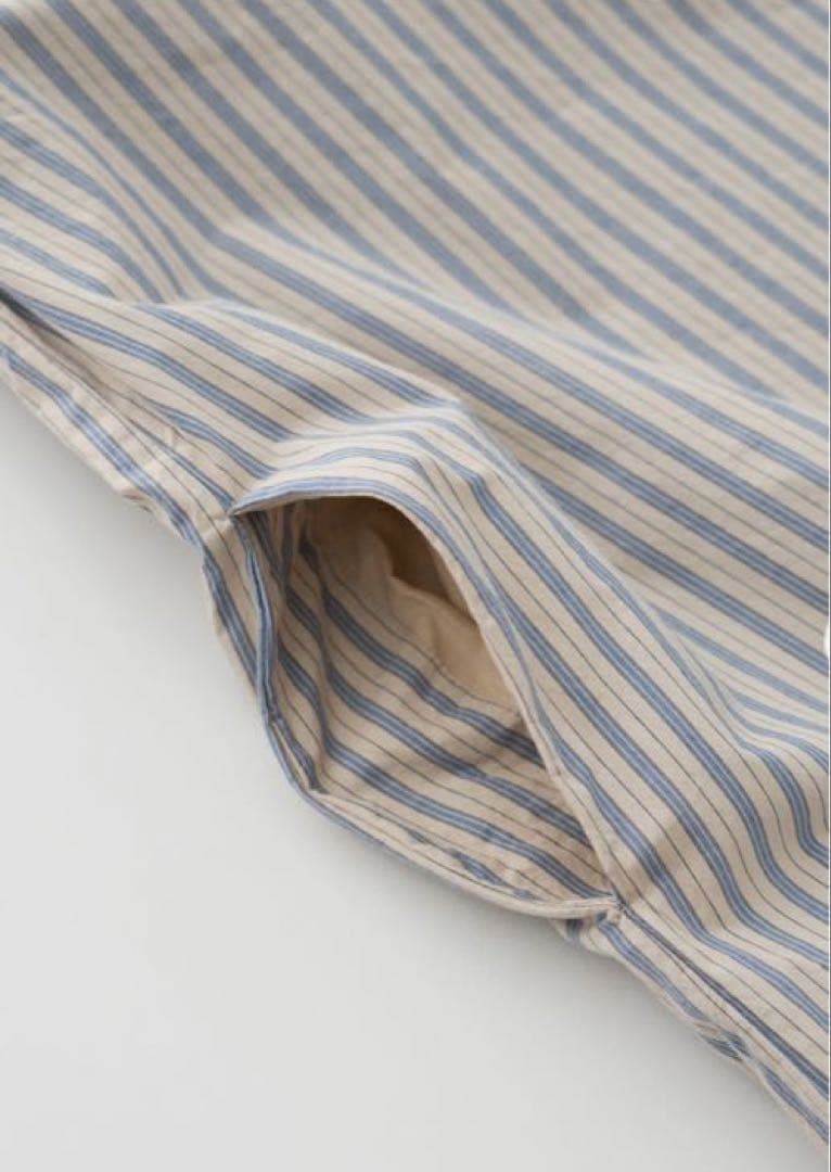 専用です 2025AWネストローブコットンストライププルオンワンピース 現行品