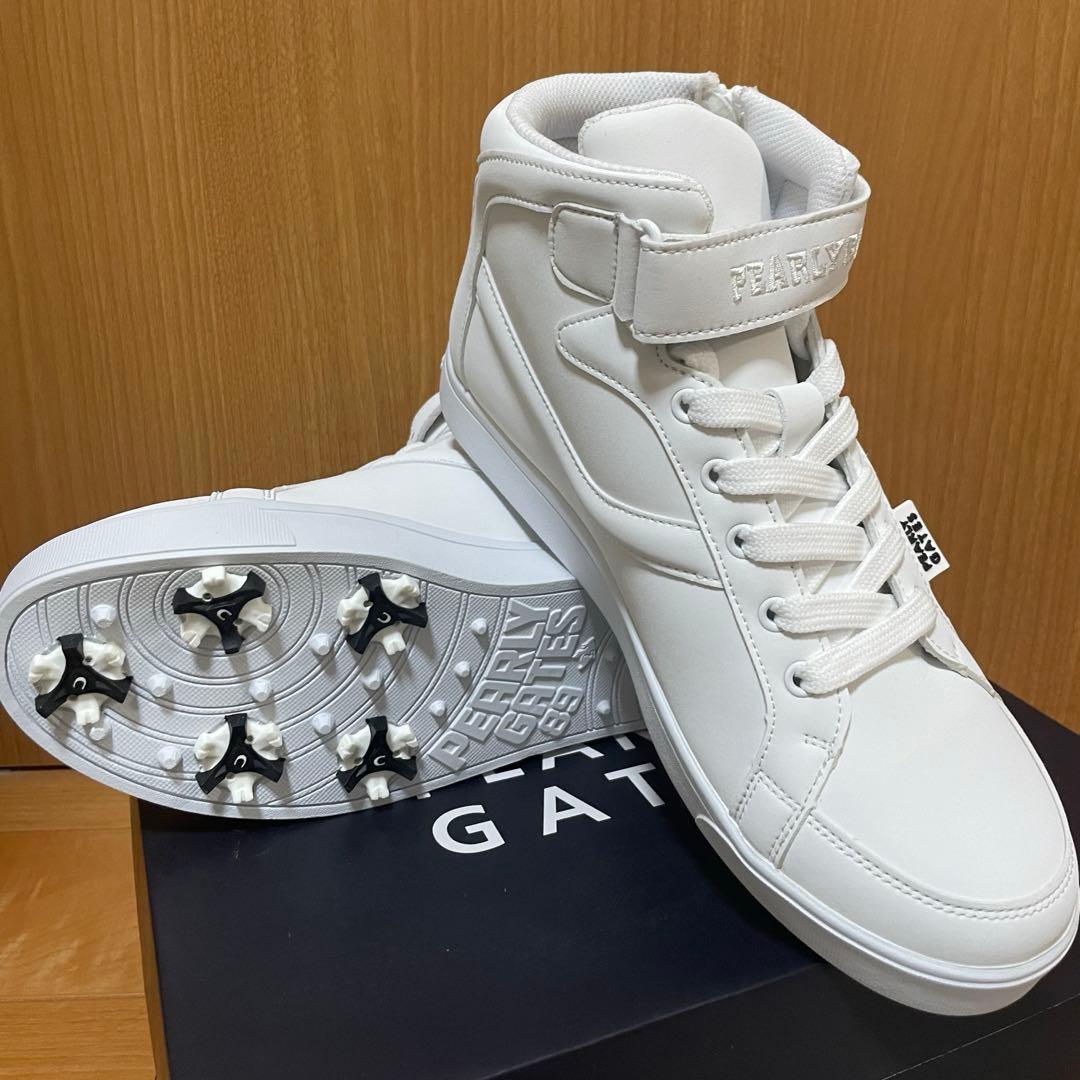 PEARLY GATES 新品ハイカットゴルフシューズ