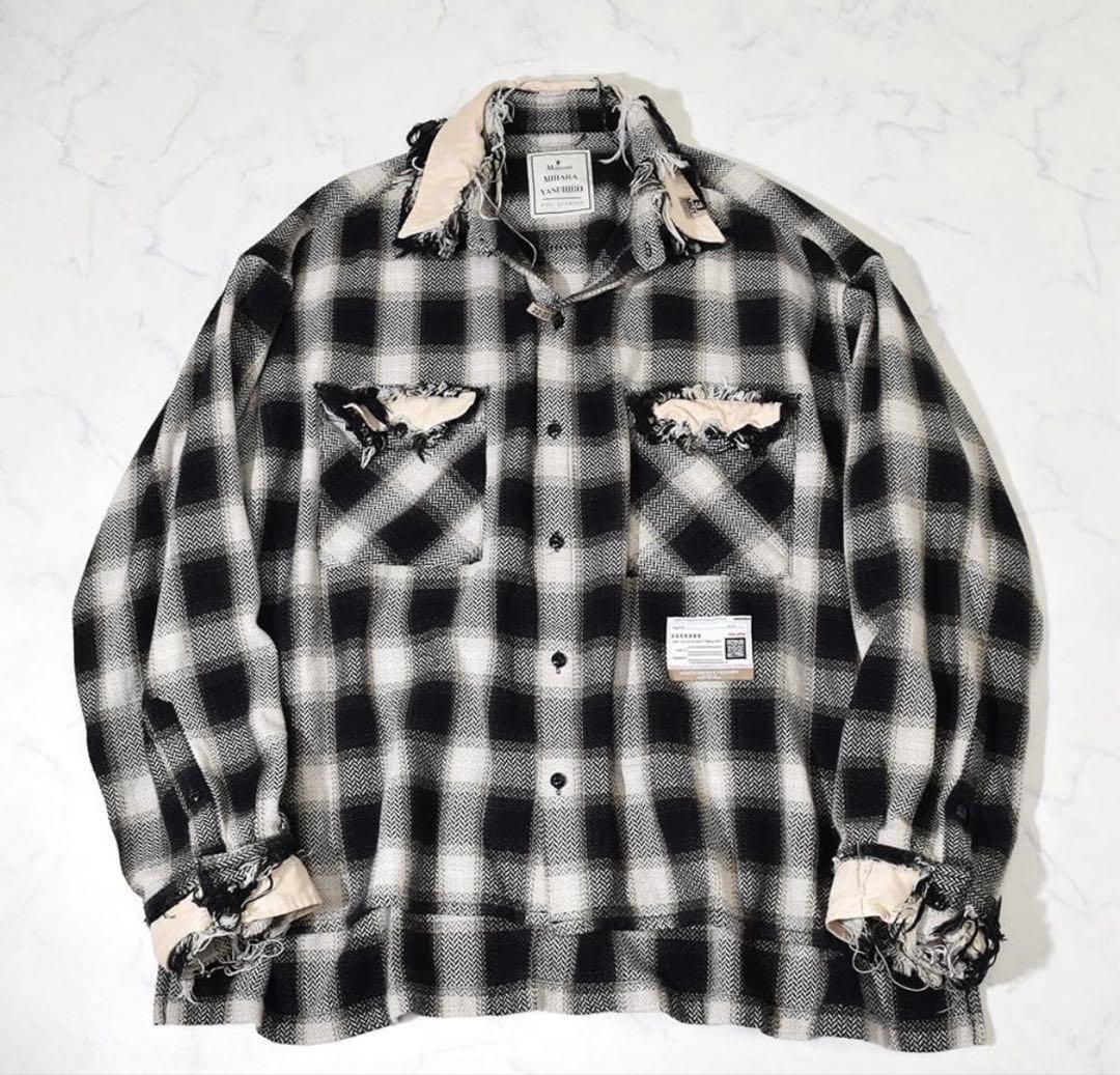 Maison MIHARA YASUHIRO ミハラヤスヒロ　ダメージシャツ