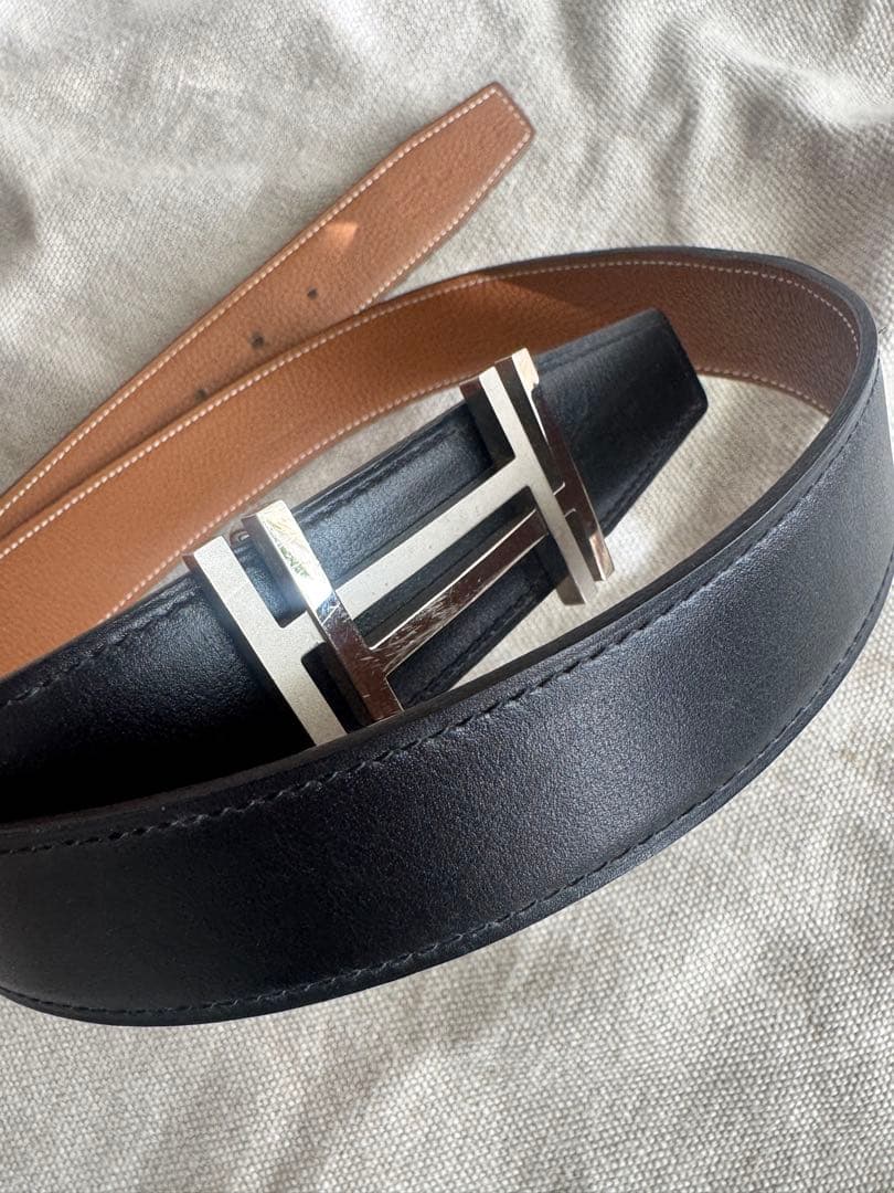 HERMES エイチ　オ　カレ　メンズベルト