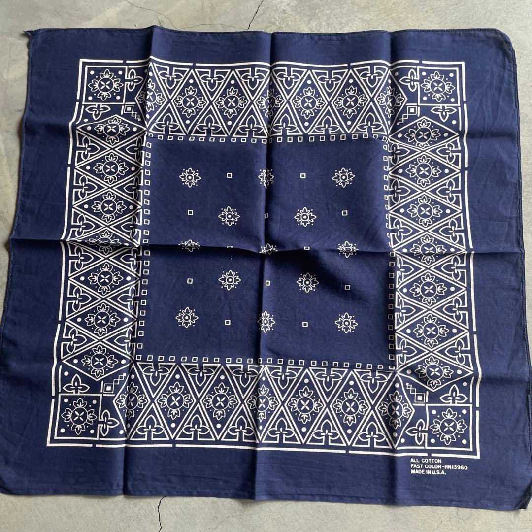 USA製 バンダナ100枚　まとめ売り　エレファント　ビンテージ　vintage