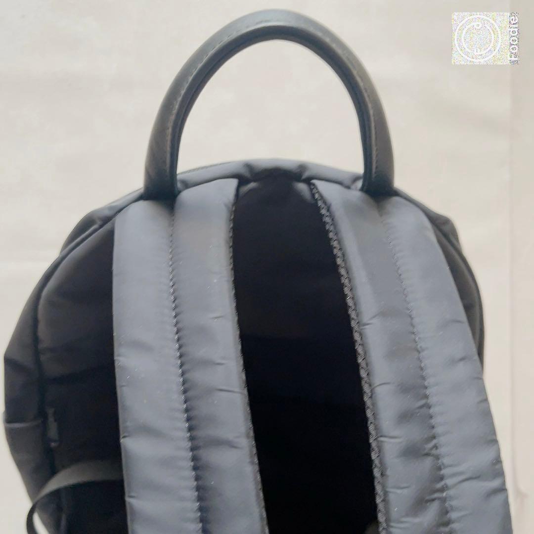 良好　完売品　クラシ&トリップ　黒 シンプル バック　リュック　レザー　ナイロン