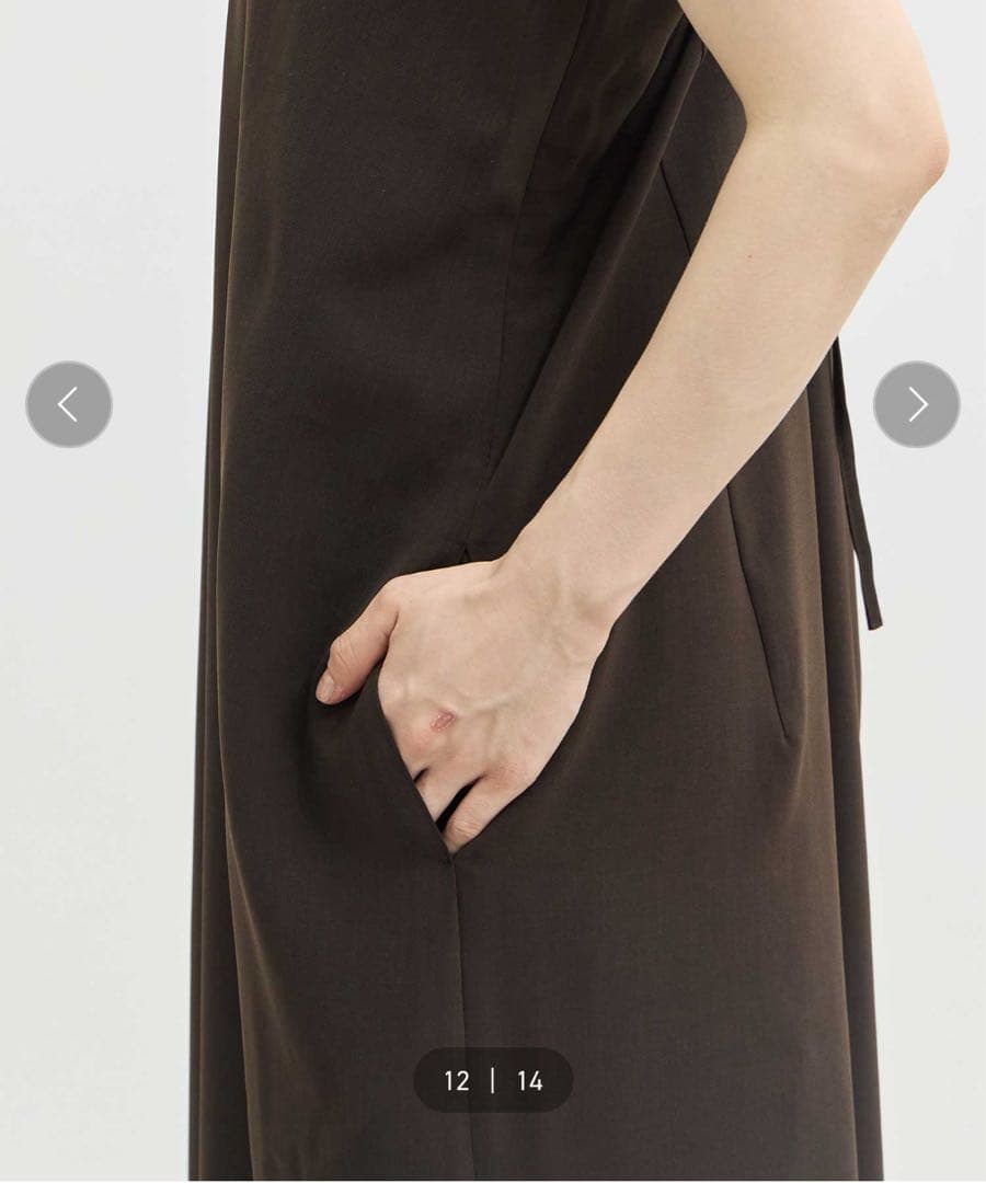 【louren】drape wide all in one M