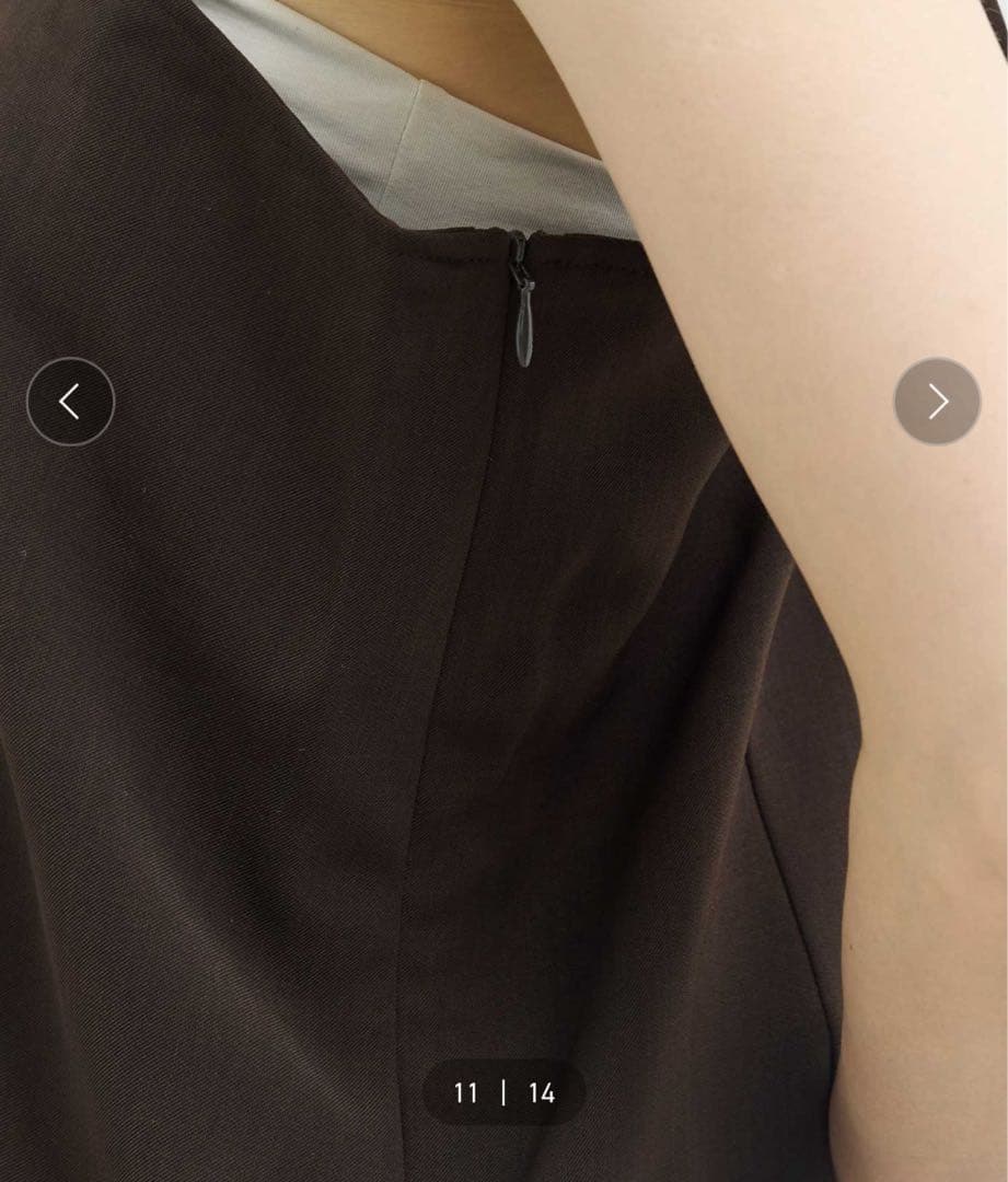 【louren】drape wide all in one M