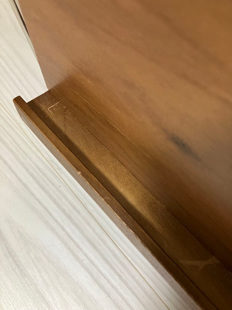 無印良品　ユニットシェルフ　フラップ扉ボックス