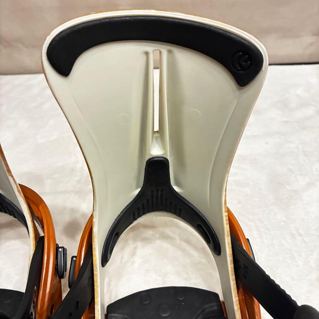 FLUX GX ビンディング sサイズ ブラック オレンジ レディース