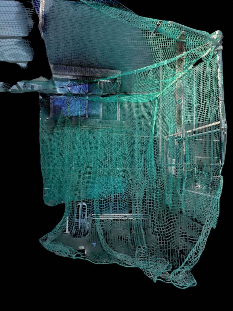 野球用バッティングネット 一式 ステンレス金具付き