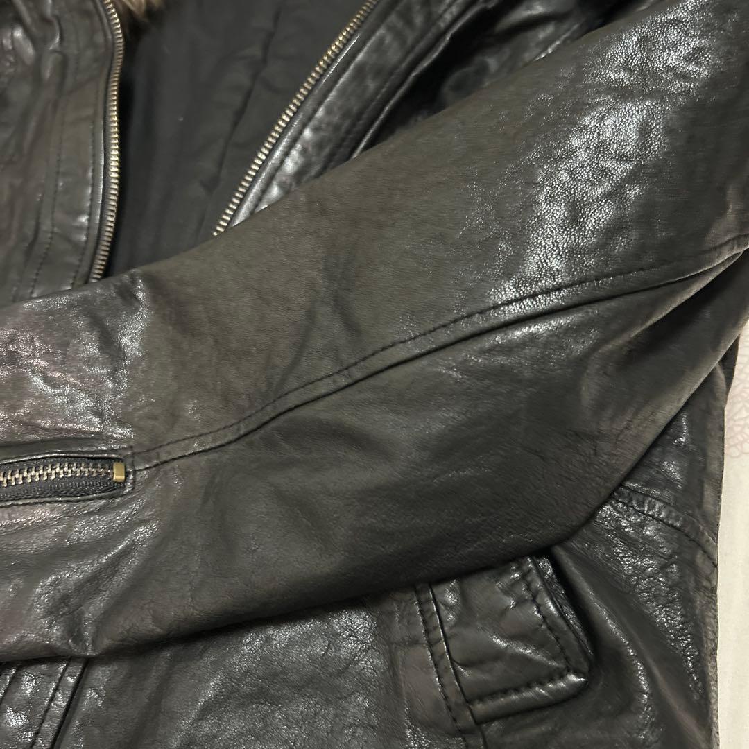 希少✨goa ゴア⭐️レザージャケット ⭐️ リアルファー　レア商品 3way