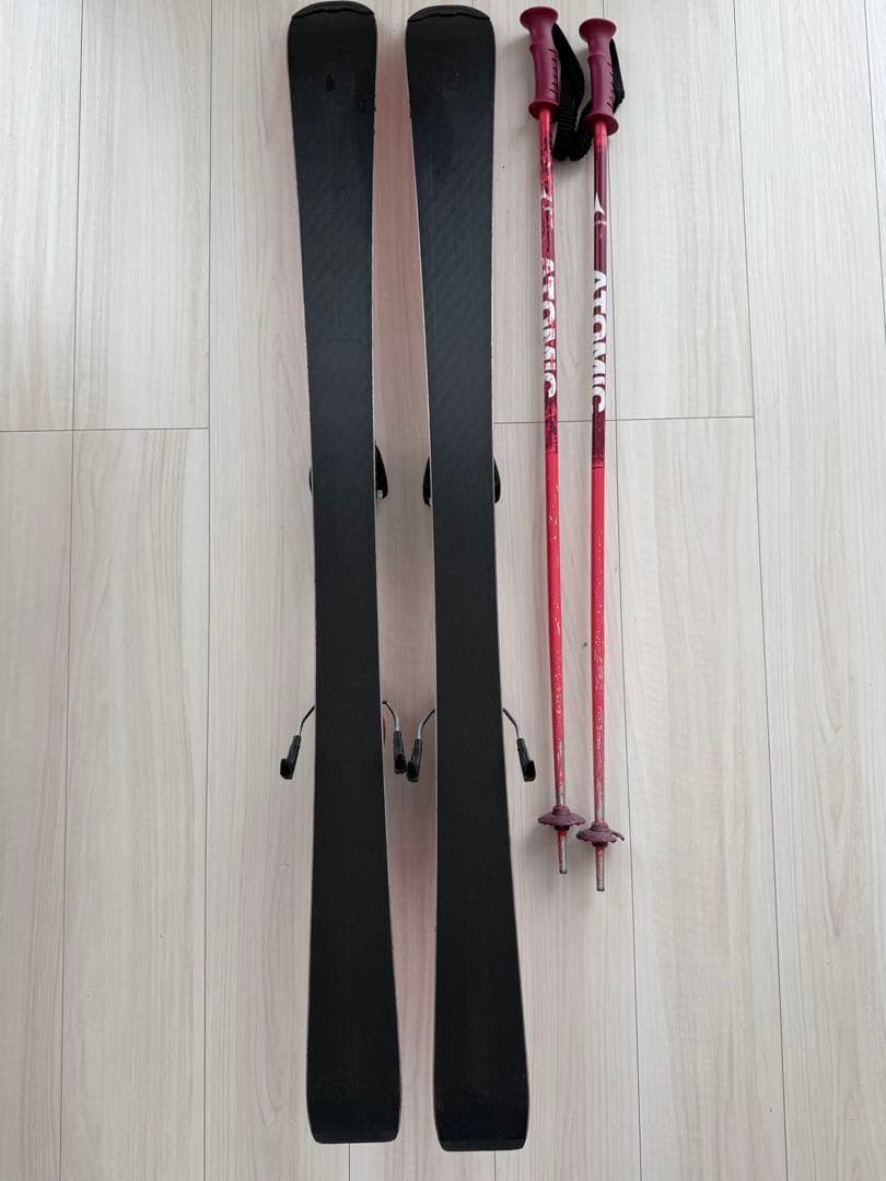 Atomic REDSTER J4 120cmスキー板 + ストック95cm