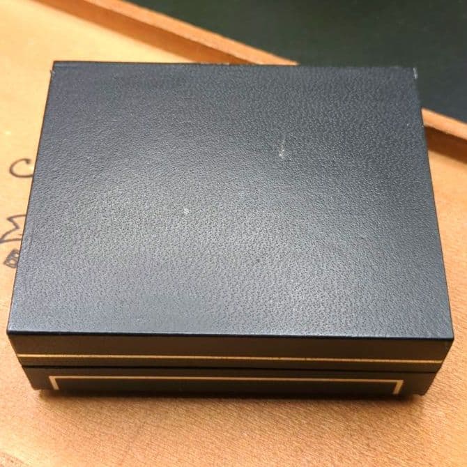 ヴィンテージ ジュエリーボックス ブラック 小物入れ 宝石箱 ベルベット