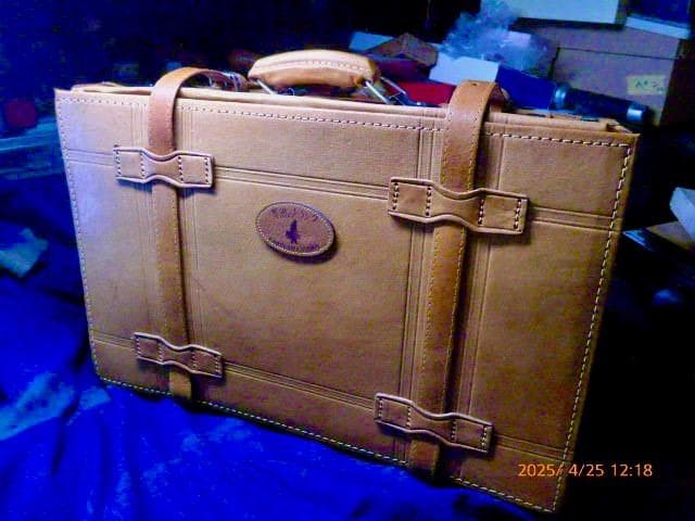 貴重「賢治のトランク」鞄 角川書店の宮沢賢治フェアの時のもので非売品